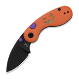 Kizer Cutlery - Microbe 2026 Halloween Special, Black PVD 14C28N, GID G-10