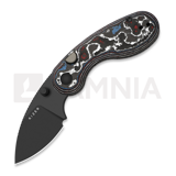 Kizer Cutlery - Microbe M390, Fat Carbon, DLC