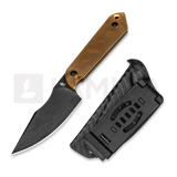 Kizer Cutlery - Mini Harpoon 3V, Amber PEI