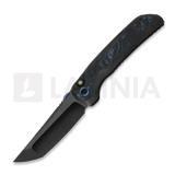 Kizer Cutlery - Mithril, DLC Ultra Titanium & Blue FatCarbon