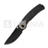 Kizer Cutlery - Pioneer Drop Point, Marble Carbon Fiber & Titanium, DLC