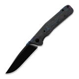 Kizer Cutlery - Sable Chief K390, Damtanium CF & Black Ti, Matte DLC Ultra