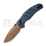 Kizer Cutlery - Sheepdog C01C Elmax, Blue Aluminum, Sunset Metal PVD