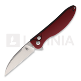 Kizer Cutlery - Sway Back Button Lock, rouge