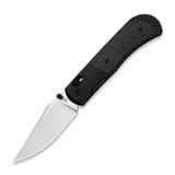 Kizer Cutlery - Tycho M390 Clip Point, Black Ti & Carbon Fiber, Stonewash