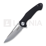 Kubey - Dugu Linerlock Black G10, sort