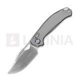 Kunwu Knives - Django XL - Satin - Titanium, Diamond Texture