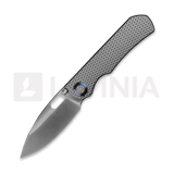 Kunwu Knives - Excalibur - Satin - Titanium, Diamond Texture