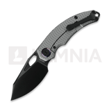 Kunwu Knives - Lefty ComPadre - DLC - Titanium, Diamond Texture