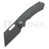 Kunwu Knives - Primo - Stonewashed - Titanium, Raindrop Texture