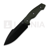 Kunwu Knives - Stiffy G. - DLC - Micarta, olive drab