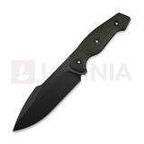 Kunwu Knives - Stiffy G. - Teflon - Micarta, olive drab