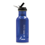 Laken - Basic Alu Flow Cap 0,6L, blue