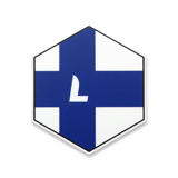 Lamnia - National flag Hexagon Sticker