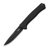 Lionsteel - Emmet - MagnaCut B/W - Solid Alu, 검정