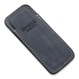 Lionsteel - Vertical leather sheath with clip, bl&aring;