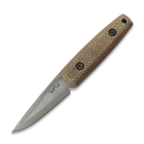 LKW Knives - Mini Pukko - VG10 Damascus - Micarta, brun