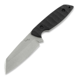 LKW Knives - Sheepfoot - Stonewash - G10, black