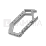 Logical Carry - Versatile Titanium Carabiner for Explorers, Beadblast