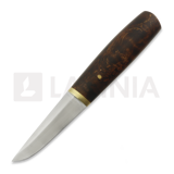 M.M Custom Knives - Puukko 6, curly birch-80CRV2