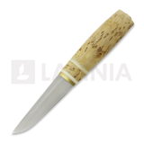 M.M Custom Knives - Puukko 7, K990-curly-antler