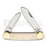 Marbles - Canoe White Smooth Bone