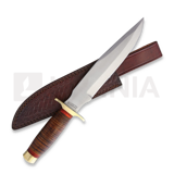 Marbles - Stacked Leather Bowie