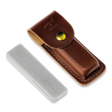 Marttiini - Sharpening stone, leather sheath