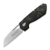 Maserin - FOLDING KNIFE,M390-BLACK FAT CARB.HD