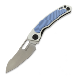 Maxace - Black Mirror S, Ivory G-10 & Blue Aluminum