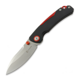 Maxace - Toucan, Black G-10 & Red Aluminum