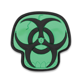 Maxpedition - Glow Biohazard Skull