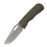 McNees Custom Knives - Little Dixon, Bronze Frag Titanium