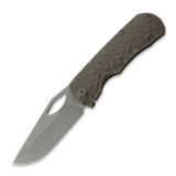 McNees Custom Knives - Little Dixon, Bronze Rock Titanium