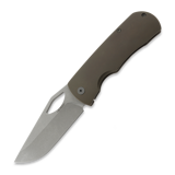 McNees Custom Knives - Little Dixon, Bronze Smooth Titanium