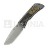 McNees Custom Knives - MAC2 3.5 - ATOMIC DP - BLU/BRZ - COWBOY - SG