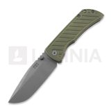 McNees Custom Knives - MAC2 3.5 - ATOMIC DP - GRN/BRZ - FASTBACK - SG