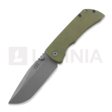 McNees Custom Knives - MAC2 3.5 - ATOMIC DP - GRN/BRZ - SMOOTH - SG