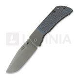 McNees Custom Knives - MAC2 3.5 - ATOMIC DP - STW/BLU - JIGGED BLSTR - SG