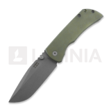 McNees Custom Knives - MAC2 3.5 - ATOMIC - GRN/BLU - SMOOTH