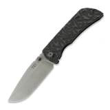 McNees Custom Knives - PM MAC2 3.5 DP, Antique Rock Titanium