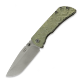 McNees Custom Knives - PM MAC2 3.5 DP, Green/Bronze Jig Titanium