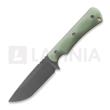 McNees Custom Knives - Ridge Runner - Atomic - Jade G10