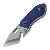 Mechforce - Brew Tool Magnacut, Blue Micarta/White Liner