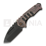 Medford - Genesis T 3V DLC Tanto, Black & CuRose "Shou Sugi Ban"