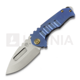 Medford - Genesis T S45VN Tumbled DP, Blue w/Bronze HW