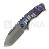 Medford - Micro T Magnacut Acid Distressed Tanto, Flame