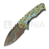 Medford - Micro T S45VN Vulcan DP, Green & Bronze "Peaks N Valleys"