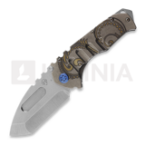 Medford - Prae T, S45VN Tumbled Tanto Blade, Roman Laurel Leaf