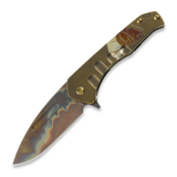 Medford - Praetorian Slim Flipper, S35VN Vulcan DP, "Molon Labe"